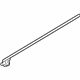 Volvo 8600435 Belt Weatherstrip, Driver Side Volvo 8600435 Belt Weatherstrip, Driver Side