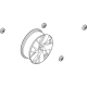 Volvo 32134537 Wheel, Alloy, Aluminium