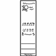 Volvo 30748902 Child Lock Label Volvo 30748902 Child Lock Label