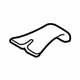 Volvo 31101038 Rear Duct Volvo 31101038 Rear Duct