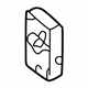 Volvo 1397283 Shroud Bracket Volvo 1397283 Shroud Bracket