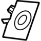 Volvo 40003791 Parking Sensor Retainer, Driver Side