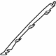 Volvo 9182816 Windshield Pillar Trim Retainer, Driver Side Volvo 9182816 Windshield Pillar Trim Retainer, Driver Side