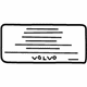 Volvo 9454368 Info Label Volvo 9454368 Info Label