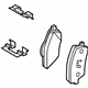 Volvo 31471407 Brake Pads, Front Volvo 31471407 Brake Pads, Front