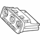 Volvo 9171640 Heater Control Bezel