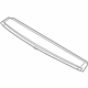 Volvo 30787594 Windshield Header Volvo 30787594 Windshield Header