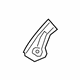 Volvo 31675348 Trough, Driver Side