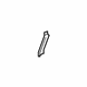 Volvo 32329017 Front Brace Bracket, Driver Side
