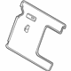 Volvo 39841475 Seat Back Panel, Charcoal, Passenger Side