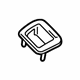 Volvo 39841459 Lock Cover, Charcoal, Driver Side
