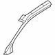 Volvo 31378649 Inner Windshield Pillar, Passenger Side Volvo 31378649 Inner Windshield Pillar, Passenger Side