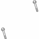 Volvo 988896 Lower Housing Screw Volvo 988896 Lower Housing Screw