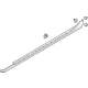 Volvo 39792172 Rocker Molding, Driver Side Volvo 39792172 Rocker Molding, Driver Side