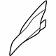 Volvo 9190823 Fender Liner Cover Plate, Driver Side Volvo 9190823 Fender Liner Cover Plate, Driver Side