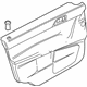 Volvo 39866800 Door Trim Panel, Black, Driver Side Volvo 39866800 Door Trim Panel, Black, Driver Side