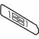 Volvo 31383632 License Bracket Volvo 31383632 License Bracket