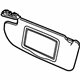Volvo 39814751 Sunvisor, Black, Driver Side Volvo 39814751 Sunvisor, Black, Driver Side