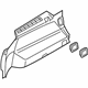 Volvo 39861653 Side Trim Panel, Gray, Passenger Side