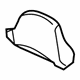 Volvo 39989878 Headrest Cover, Oak Volvo 39989878 Headrest Cover, Oak