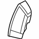 Volvo 9191621 Seat Back End, Passenger Side Volvo 9191621 Seat Back End, Passenger Side