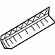Volvo 9478303 Rear Cover, Gray, Passenger Side Volvo 9478303 Rear Cover, Gray, Passenger Side