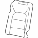 Volvo 39829242 Seat Back Cover, Beige, Driver Side Volvo 39829242 Seat Back Cover, Beige, Driver Side