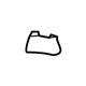 Volvo 39873251 Door Trim Panel Cap, Black, Driver Side