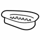 Volvo 8250243 Water Deflector Volvo 8250243 Water Deflector