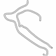 Volvo 32274100 Washer Hose Volvo 32274100 Washer Hose