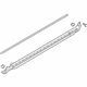 Volvo 31378129 Rocker Molding, Driver Side Volvo 31378129 Rocker Molding, Driver Side
