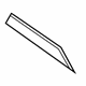 Volvo 31290596 Upper Molding Volvo 31290596 Upper Molding