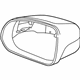 Volvo 39790183 Mirror Cover, Fusion Red, Driver Side