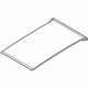 Volvo 39824857 Sunshade, Charcoal Volvo 39824857 Sunshade, Charcoal