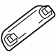 Volvo 30715737 Grip Handle Retainer, Charcoal Volvo 30715737 Grip Handle Retainer, Charcoal