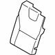Volvo 31306505 Seat Back Pad, Driver Side Volvo 31306505 Seat Back Pad, Driver Side