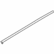 Volvo 30744879 Deflector Seal Strip, Driver Side Volvo 30744879 Deflector Seal Strip, Driver Side