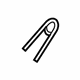 Volvo 30734508 Control Assembly Spring, Passenger Side Volvo 30734508 Control Assembly Spring, Passenger Side