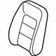 Volvo 31446648 Seat Back Pad, Driver Side