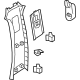 Volvo 32368536 Upper Center Pillar Trim, Driver Side Volvo 32368536 Upper Center Pillar Trim, Driver Side