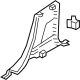 Volvo 31457495 Lower Center Pillar Trim, Driver Side