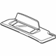 Volvo 39822706 Sunvisor, Black, Driver Side