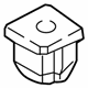 Volvo 9178150 High Mount Lamp Nut, Plastic Volvo 9178150 High Mount Lamp Nut, Plastic