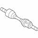 Volvo 36012415 Axle Assembly, Driver Side Volvo 36012415 Axle Assembly, Driver Side