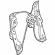 Volvo 31440785 Window Regulator, Driver Side