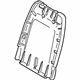 Volvo 39876107 Seat Back Panel, Driver Side Volvo 39876107 Seat Back Panel, Driver Side