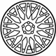 Volvo 31202238 Wheel, Alloy, Aluminium