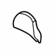 Volvo 39857860 Headrest Cover, Beige Volvo 39857860 Headrest Cover, Beige