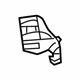 Volvo 31276345 Radiator Support Bracket