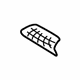Volvo 9190033 Grille, Driver Side Volvo 9190033 Grille, Driver Side
